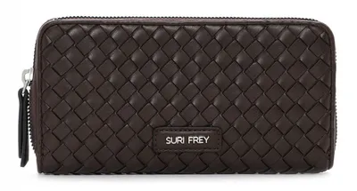 Produktbild von SURI FREY Geldbörse Karly Zip Around Wallet Brown dunkelbraun