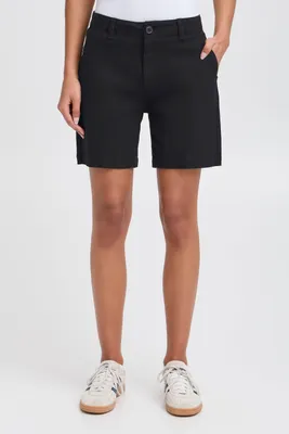 Produktbild von OXMO OXKVITA Damen Chino Shorts Kurze Hose Baumwollmischung regular fit