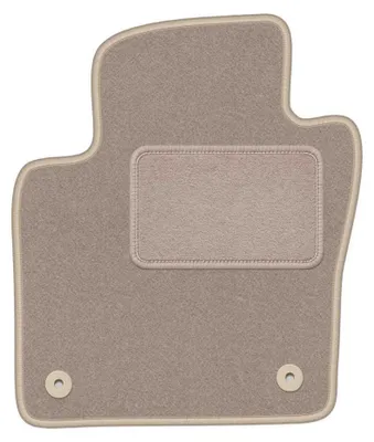 Produktbild von Fahrermatte Velours für Volkswagen Beetle 2012-2019 (Cabrio/Coupé) – 1-tlg, Beige, passgenau – Wielganizator LUX