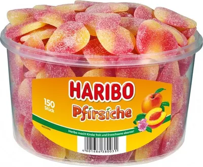 Produktbild von Haribo Pfirsiche Fruchtgummi 150 Stück
