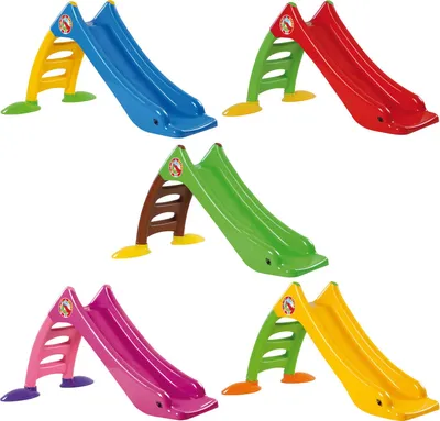 Produktbild von Dohany 2in1 Kinderrutsche Rutsche Wasserrutsche freistehend Rutschlänge 120 cm pink
