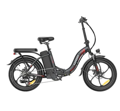 Produktbild von 20AH E-bike E-Bike Klappräder 20"x 3.0" Wasserdicht IPX5, Fat Tire Elektrofahrrad klapprad 7 Gang, Citybike 250W Motor & 25km/h E-Hollandräder Schwarz