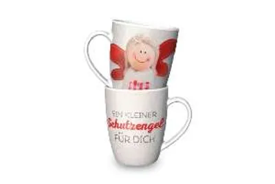 Produktbild von Tasse Ein kleiner Schutzengel 950485 von LA VIDA - 1 Stück Porzellan Becher