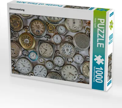 Produktbild von CALVENDO Puzzle Uhrensammlung | 1000 Teile Lege-Größe 64x48cm Foto-Puzzle für glückliche Stunden