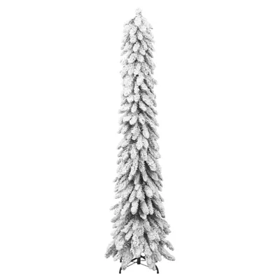 Immagine prodotto di vidaXL Albero di Natale artificiale con illuminazione e neve 100 LED 180 cm