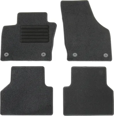 Produktbild von AD Tuning Fußmatten Set für Audi Q3, Bj. 10/2011- (+ Facelift, Bj. 2015-6/2018)