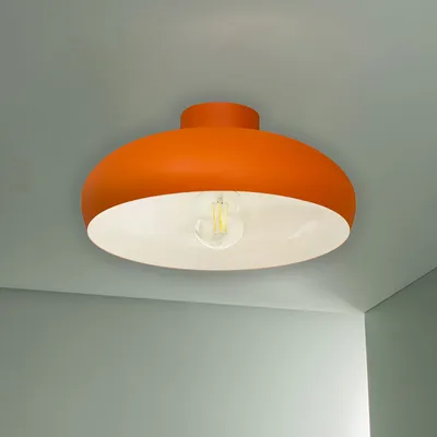 Produktbild von Deckenlampe Orange I Androa I Metall Lampe