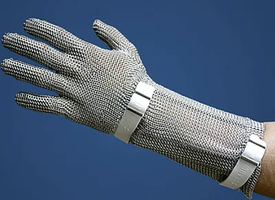Produktbild von Stechschutzhandschuh PROTEC 15 cm Stulpe, EN 1082-1 Größe L , 1 Stück
