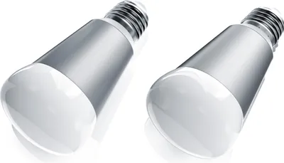 Image de BEARWARE 2x lampe LED intelligente, lampe intelligente Wifi, changement de couleur RGB variable, filetage E27, 7W, 420 lumens