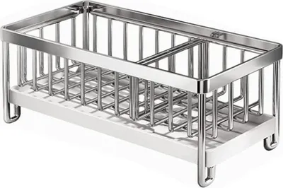 Obrázek produktu pro Kuchyňský dřezový držák na houbičky, nerezový držák na dřez