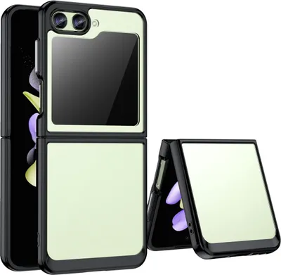 Produktbild von König Design Hülle kompatibel mit Samsung Galaxy Z Flip5 5G Kunststoff Soft Handyhülle - Handy Case Schwarz