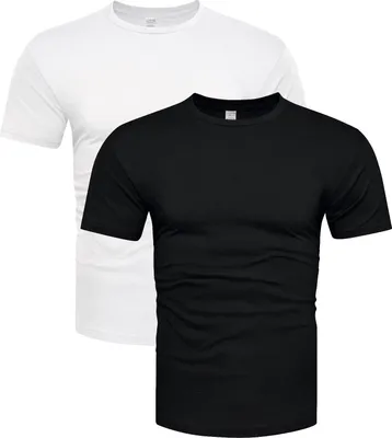 Zdjęcie produktu dla Recea T-shirt męski Hune czarno-biały XXL