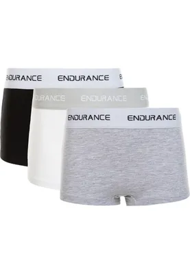 Productafbeelding van ENDURANCE Hot Pants, 3-pack, Vibow Jr., met brede tailleband, 8881, multicolor, maat 128/140