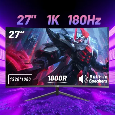 Obrázok produktu pre 27-palcový zakrivený monitor – herný monitor – monitor pre počítač – obrazovka pre počítač – zakrivená obrazovka
