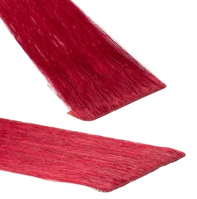Obrázok produktu pre Invisible Tape Extensions Premium pravý vlas #0/44 intenzívna červená