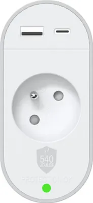 Image de Parafoudre 1 prise +USB A+C 540J EU