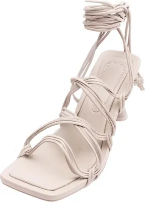 Produktbild von Where´s That From - Damen Hohe Absätze, mit Trägern GT7233 (42 EU) (Cremefarbe)
