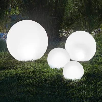Produktbild von esotec Solarkugel für den Garten multicolor 4er SET Leuchtkugel outdoor 102615