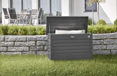 Obrázok produktu pre Záhradný box na podušky Biohort FreizeitBox 100, 101x46x61 cm tmavosivý