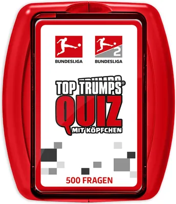 Zdjęcie produktu dla Top Trumps Quiz - Bundesliga Edition Gra w zgadywanie Gra w wiedzę Gra w pytania