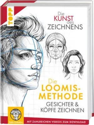 Zdjęcie produktu dla Die Kunst des Zeichnens. Die Loomis-Methode. Gesichter & Köpfe zeichnen