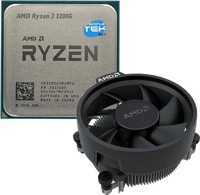 Immagine prodotto di Amd Ryzen 3 3200g Processore Am4 Con Gpu Integrata Scheda Video Con Dissipatore