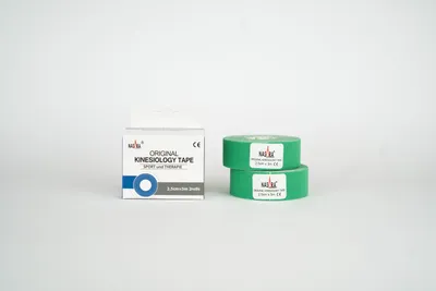 Produktbild von Nasara Tape 2,5cm x 5m - 2 Rollen : grün Farbe: grün