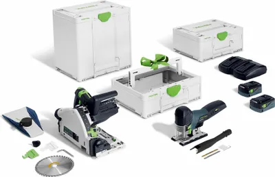 Produktbild von Festool Akku-Combo-Set Sägen TSC 55 K/PSC 420/TB M137