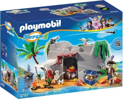 Produktbild von PLAYMOBIL 4797 - Piraten-Höhle