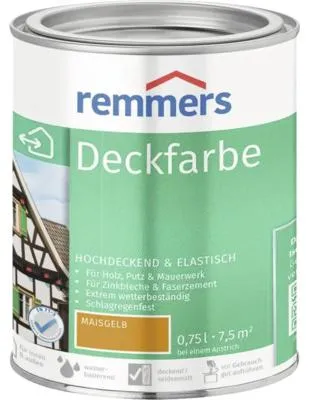 Zdjęcie produktu dla Remmers Farba kryjąca kukurydziana żółta 0,75l
