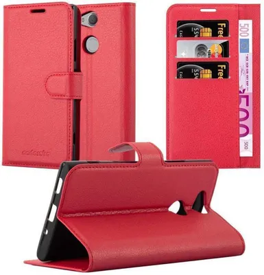 Produktbild von Cadorabo DE-116539, Sony, Sony Xperia XA2, Rot