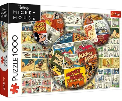 Obrázek produktu pro Trefl Disney: Mickey Mouse Disney 1000, 1000 kusů, Kreslené filmy