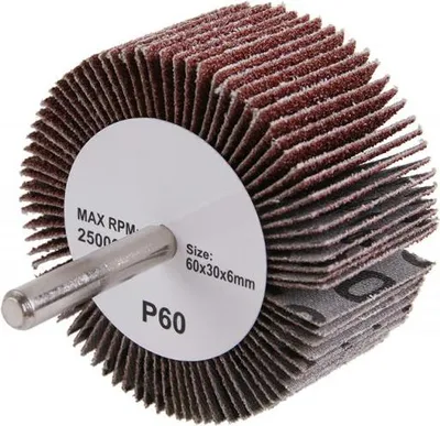 Image de Meule à disque 60x30x6mm tige P60