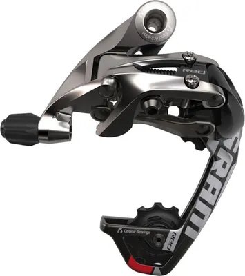 Produktbild von SRAM RED WiFLi AeroGlide Schaltwerk 10-fach, mittellanger Käfig - maximale Sc....