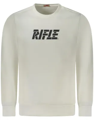 Produktbild von Stilvolles Herren-Sweatshirt in Weiß: Gefüttert & Ohne Reißverschluss