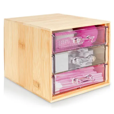 Produktbild von Holz-Kosmetik-Organizer 15 x 12 cm