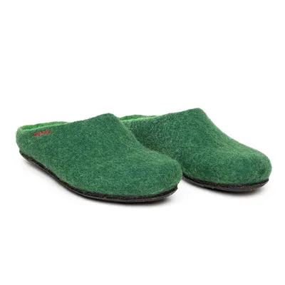 Produktbild von Magicfelt Filz Pantoffeln Aus 100% reiner Wolle, Rutsch- und wasserfeste Sohle, Anatomisch geformt