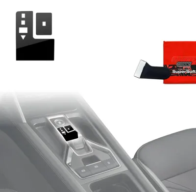 Produktbild von 2in1 Schutzfolien Grizz Protector für Mittelkonsole - Cupra Formentor Facelift (2024-2026) Schwarz Glanz
