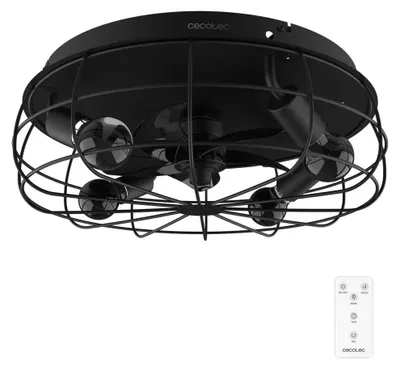 Obrázek produktu pro Cecotec 08638, Domácí vrtulový ventilátor, Černá, Strop, 28 cm, 2 h, AC