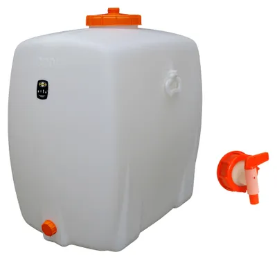 Produktbild von Speidel Getränkefass Kunststofffass Saftfass Oval 300 Liter mit Auslaufhahn NW15