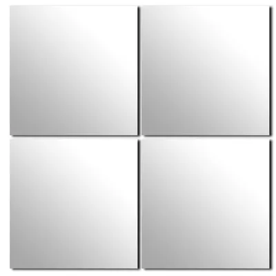 Produktbild von Tendance Klebespiegel - 4x - Glas - selbstklebend - 30cm - quadratisch