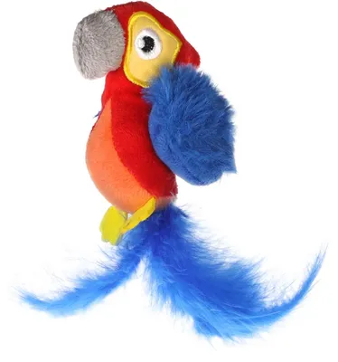 Imagen del producto de Flamingo Zingo, loro, juguete para gatos, varios colores. Varios colores, talla única