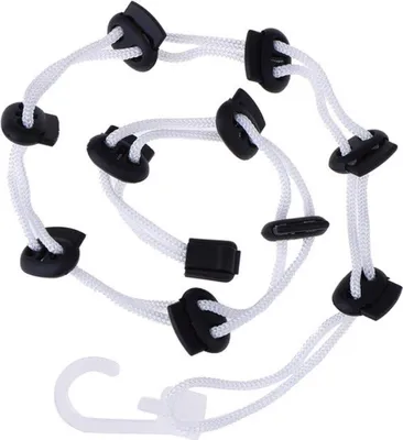 Immagine prodotto di Jumada's – Stendibiancheria per calzini – Organizer – Efficiente – Filo per il bucato – Supporto di raccolta – Bianco