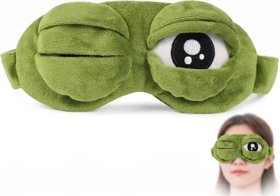 Image de Masque de sommeil avec des yeux en 3D, doux, réglable, pour le sommeil et la relaxation