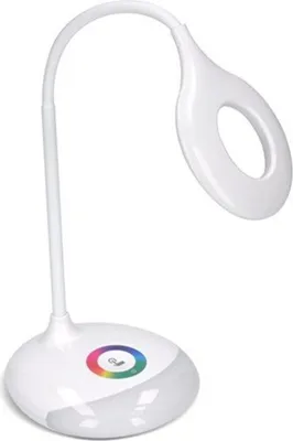 Produktbild von Solight LED Rechargeable Desk Lamp, 5W, RGB-Hintergrundbeleuchtung, dimmbar, USB-Netzteil
