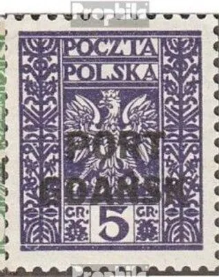 Produktbild von Briefmarken Polnische Post Danzig 1929 Mi 20-22 (kompl.Ausg.) gestempelt Aufdruckausgabe