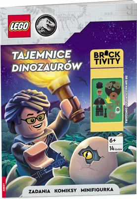 Obrázok produktu pre LEGO Jurský svet: Kniha Tajomstvá dinosaurov