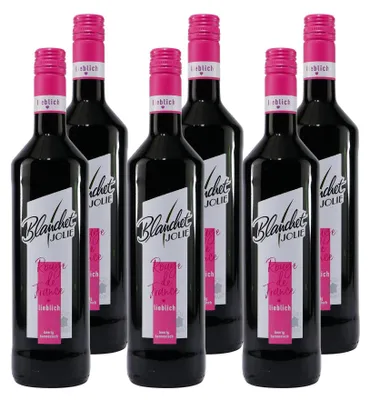 Produktbild von Blanchet Jolie Rouge de France -lieblich- (6 x 0,75L)