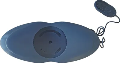 Produktbild von ERGOLEBEN Massagegerät für Hüfte und Lendenwirbelsäule mit Wärme Funktion | Airbag und Vibration| Linderung von Muskelschmerzen Verspannungen | LED Lichttherapie |mit Fernbedienung