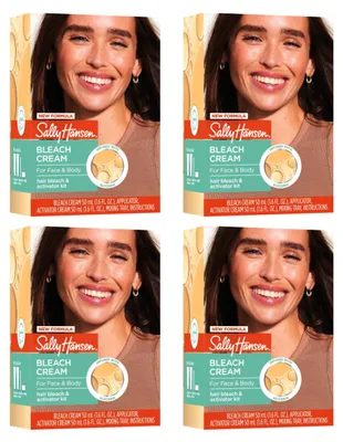 Productafbeelding van Sally Hansen Bleekcrème - 4 stuks - Alternatief voor haarentferning - Werkt snel